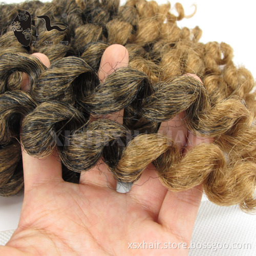 Cheapest Jumpy Wand Curl Twist Janet Crochet Marley Twist Bounce Braid Hair Extension